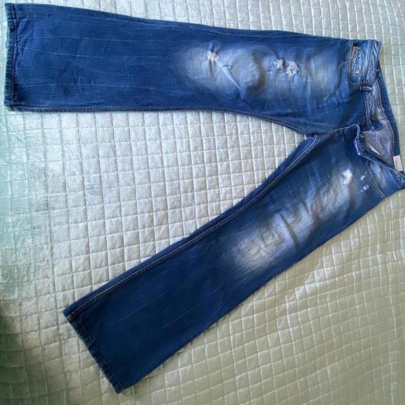 diesel men's zatiny bootcut jeans